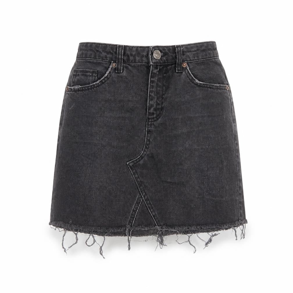 Womens UK Size XS BDG Mini Denim Skirt