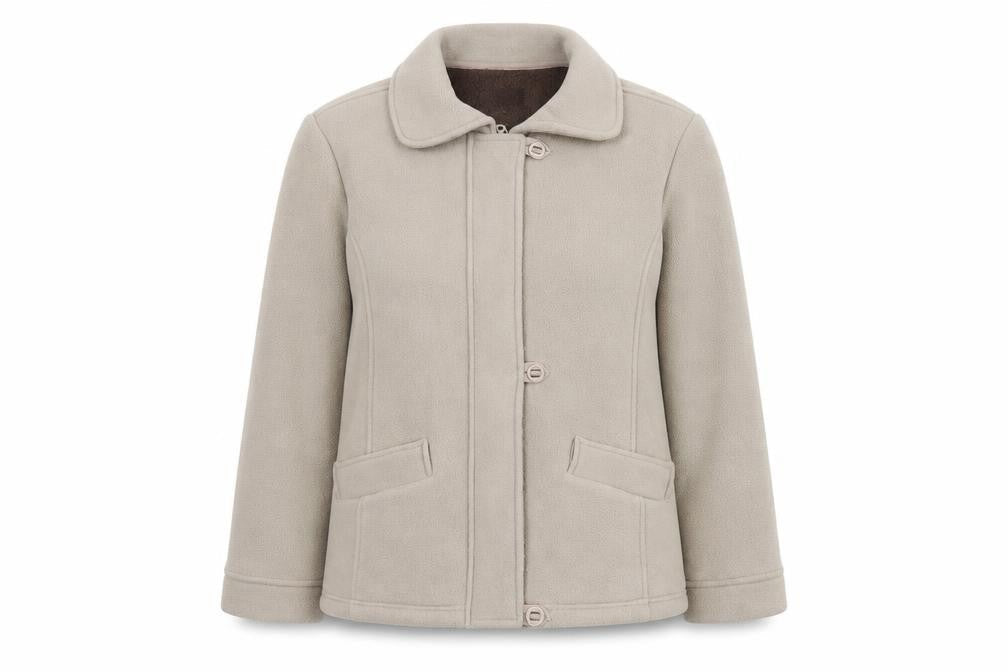 Womens UK Size 16 Finesse Beige Jacket