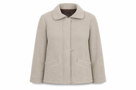 Womens UK Size 16 Finesse Beige Jacket