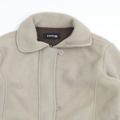Womens UK Size 16 Finesse Beige Jacket
