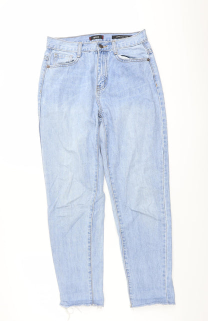 BDG Womens Blue Cotton Tapered Jeans Size 27 in L26 in Regular Button