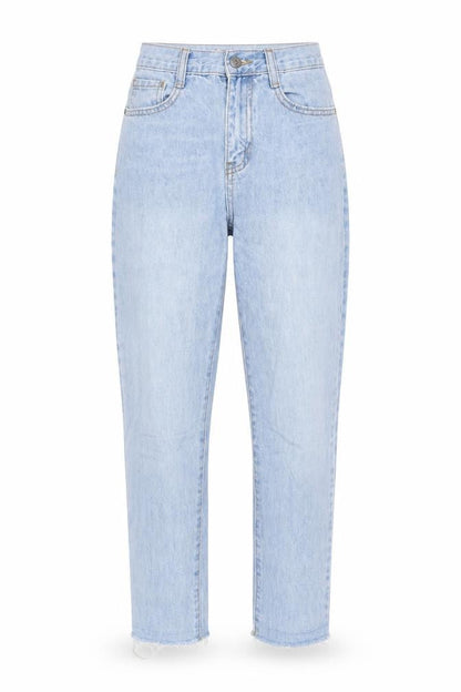 Womens UK Size 27 in BDG Regular Fit Tapered Blue Jeans