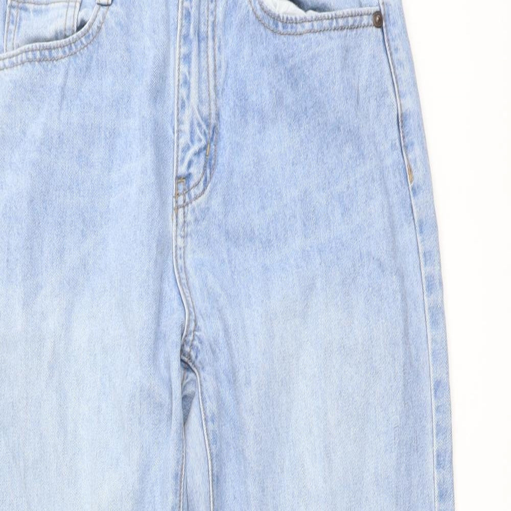 BDG Womens Blue Cotton Tapered Jeans Size 27 in L26 in Regular Button