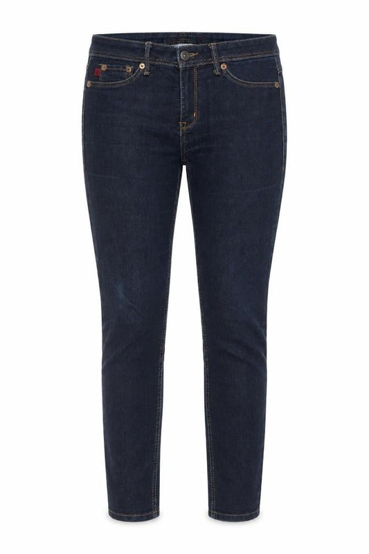 Womens UK Size 32 in Fragile Regular Fit Skinny Blue Jeans