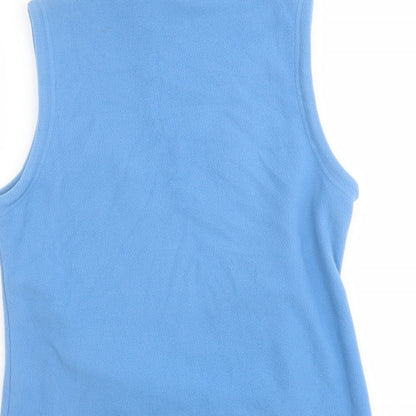 Womens UK Size 10 EWM Blue Gilet