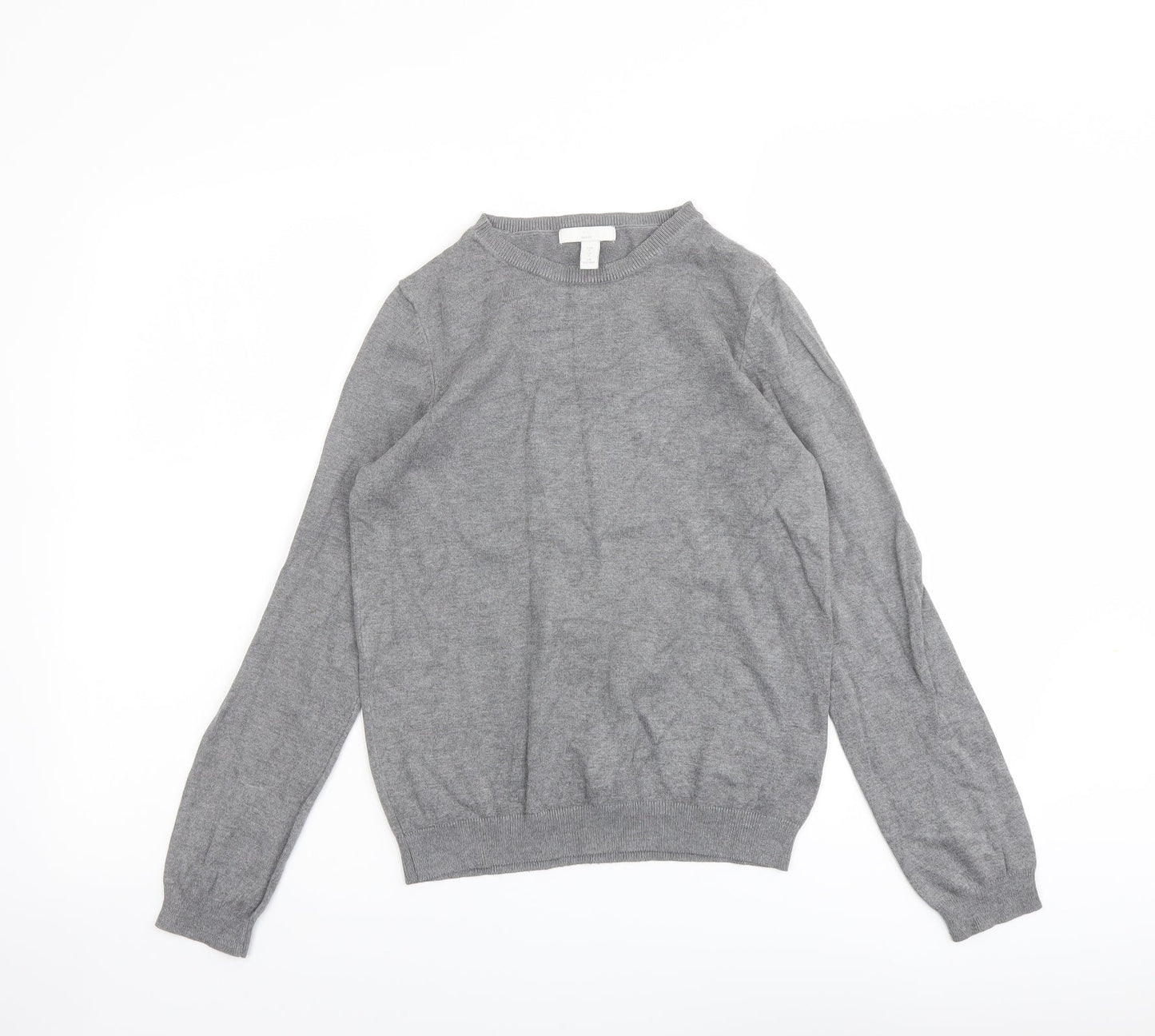 Womens UK Size S H&M Grey Pullover Jumper