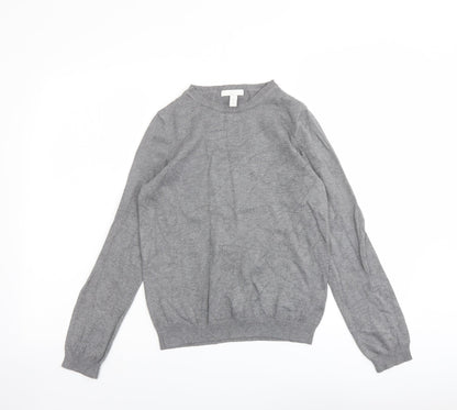 Womens UK Size S H&M Grey Pullover Jumper