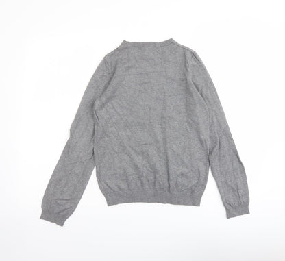 Womens UK Size S H&M Grey Pullover Jumper