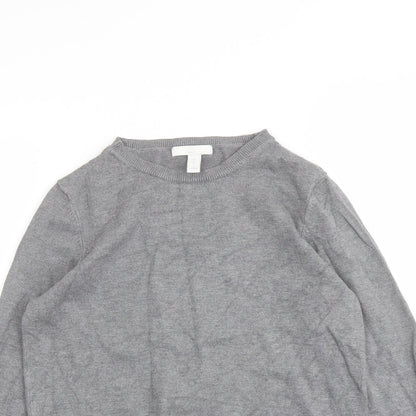 Womens UK Size S H&M Grey Pullover Jumper