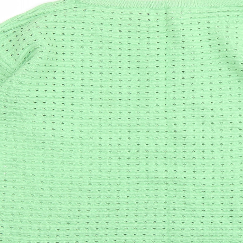 Womens UK Size 10 NEXT Green Pullover Jumper