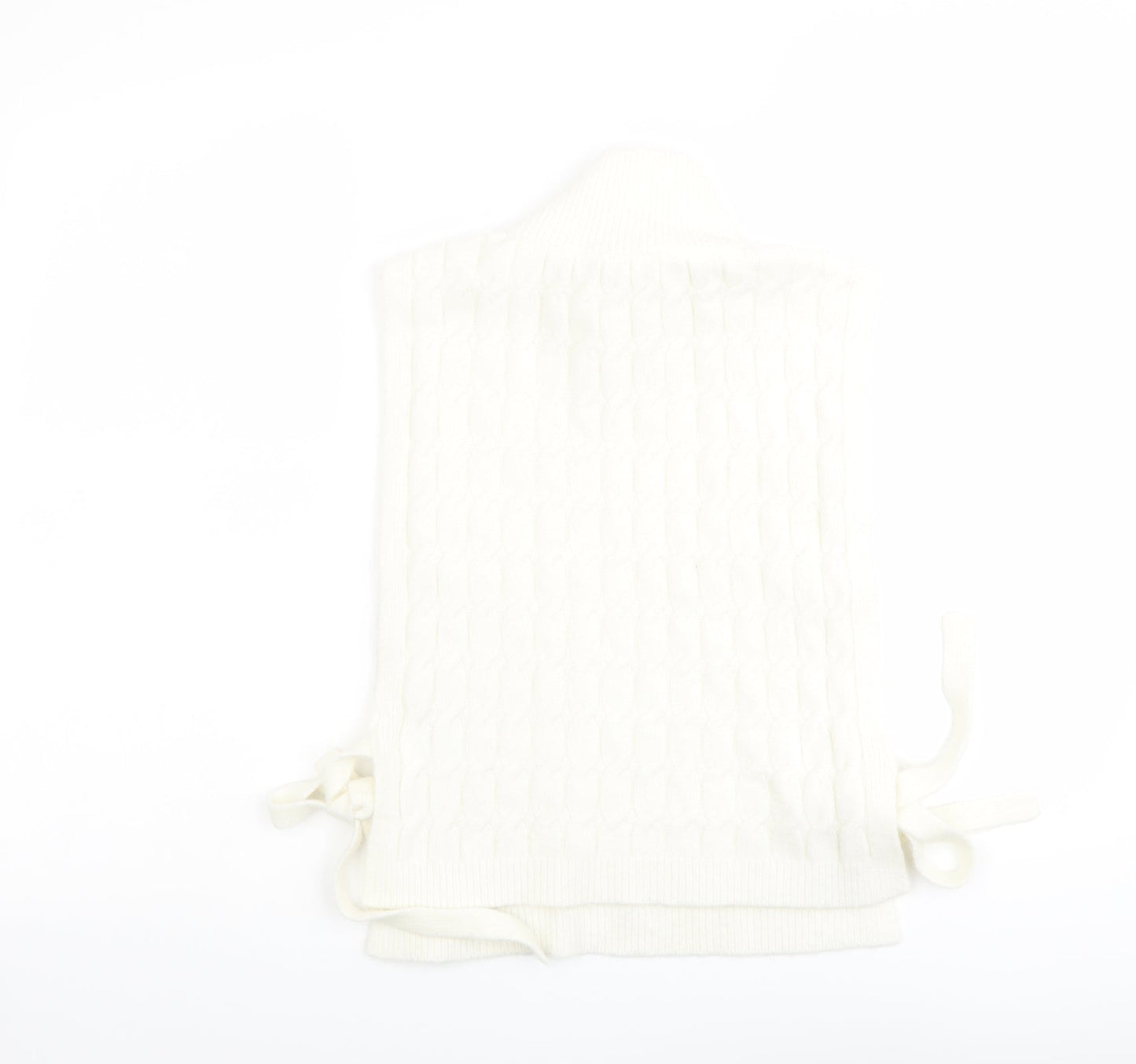 Womens UK Size One Size H&M Ivory Vest Jumper
