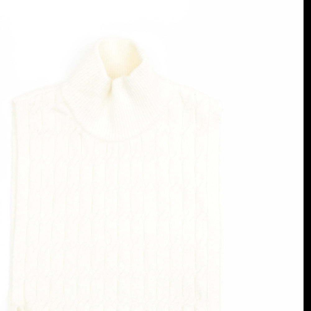 Womens UK Size One Size H&M Ivory Vest Jumper