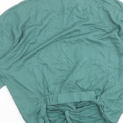 Womens UK Size S Zara Green Pullover Jumper