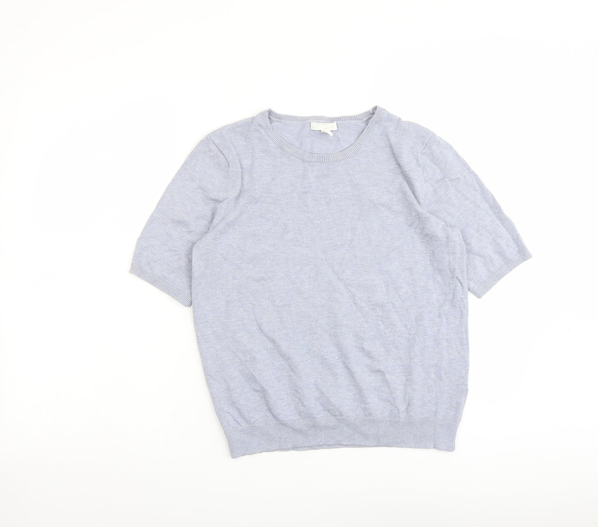 Womens UK Size M H&M Blue Pullover Jumper