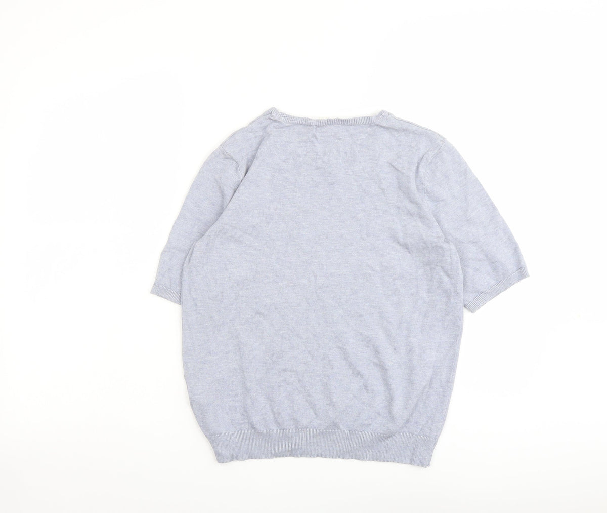 Womens UK Size M H&M Blue Pullover Jumper