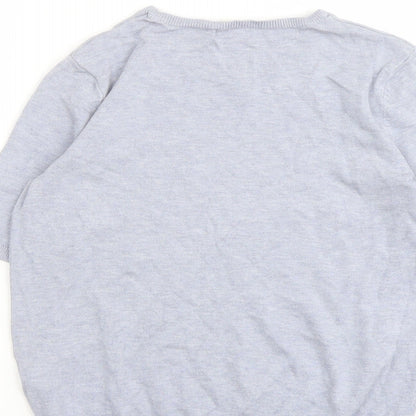 Womens UK Size M H&M Blue Pullover Jumper