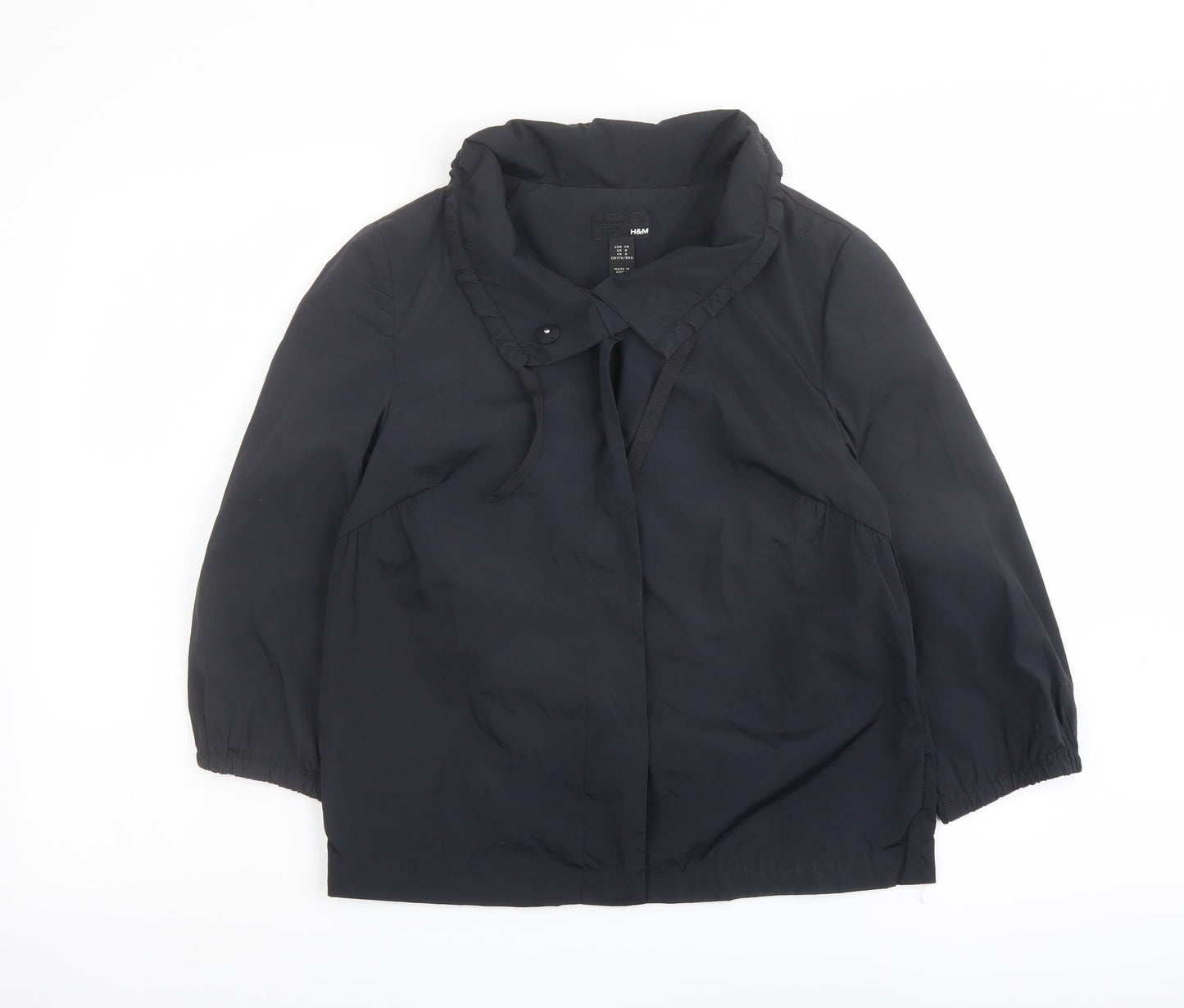 Womens UK Size 10 H&M Blue Jacket