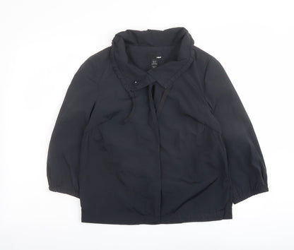 Womens UK Size 10 H&M Blue Jacket
