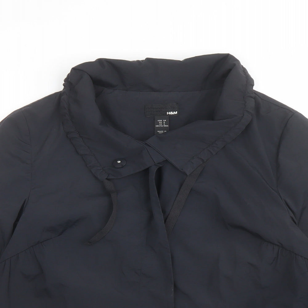 Womens UK Size 10 H&M Blue Jacket