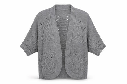 Womens UK Size XS Oasis Grey Cardigan Jumper