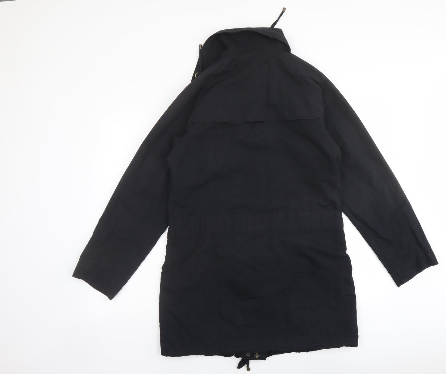 Womens UK Size 12 Monsoon Black Overcoat