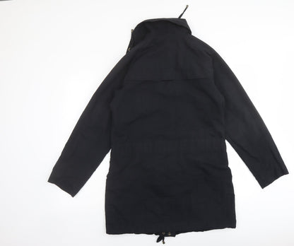 Womens UK Size 12 Monsoon Black Overcoat