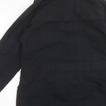 Womens UK Size 12 Monsoon Black Overcoat