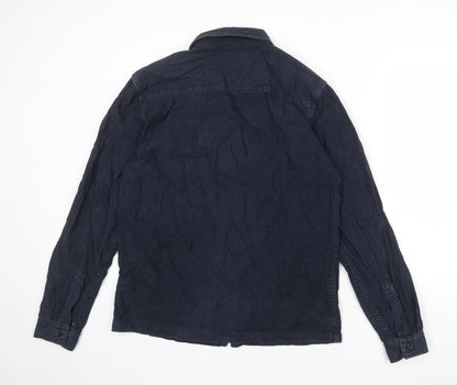 Mens UK Size M Topman Blue Jacket