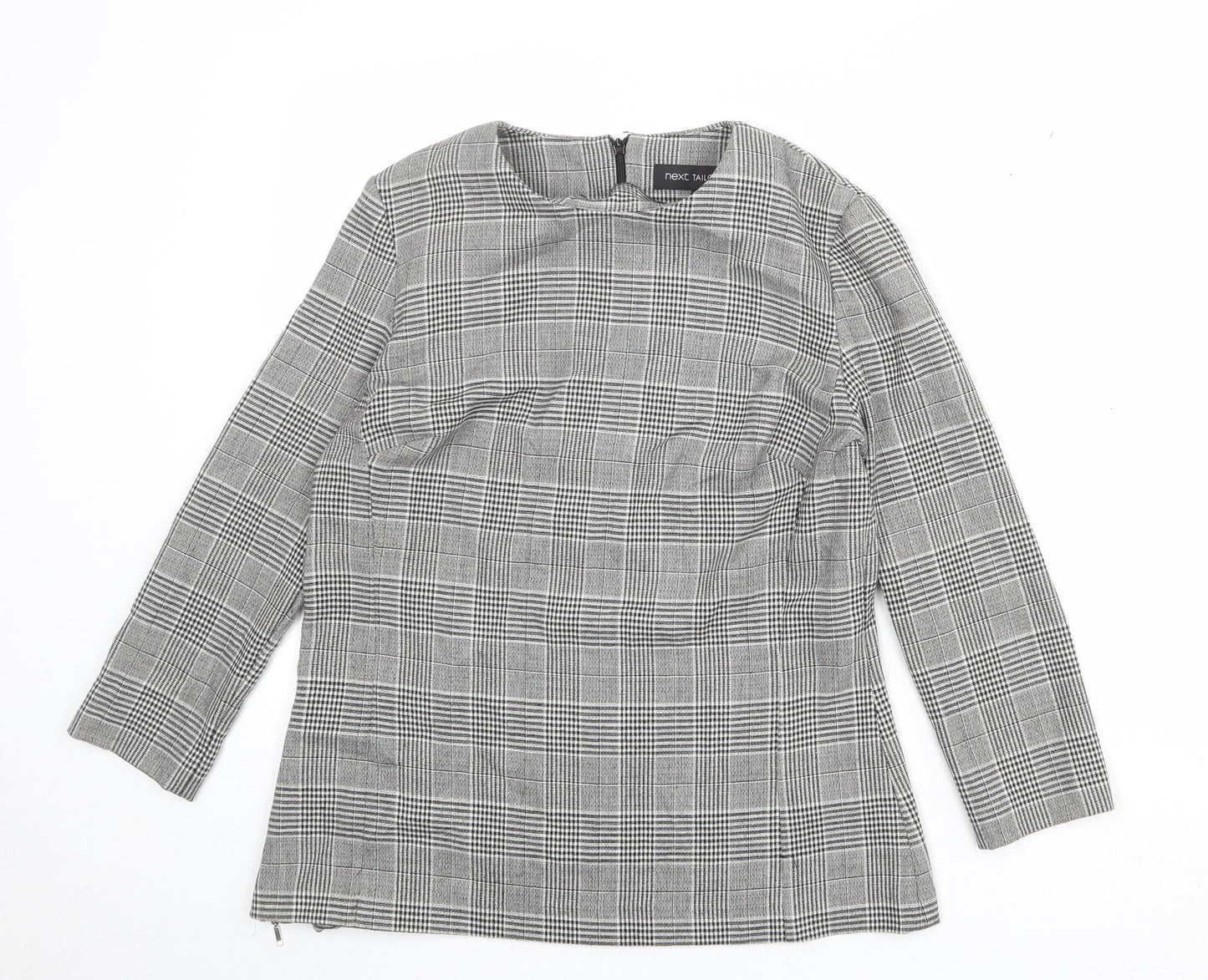 Womens UK Size 14 NEXT Grey Basic Blouse