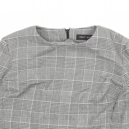 Womens UK Size 14 NEXT Grey Basic Blouse