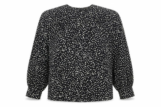 Womens UK Size 8 AX Paris Black Basic Blouse