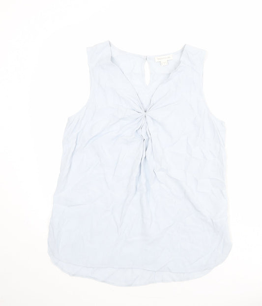 Womens UK Size 12 Monsoon Blue Basic Tank