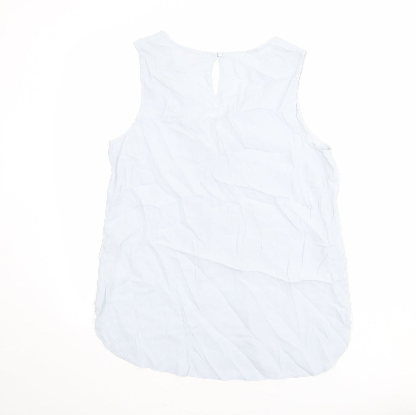 Womens UK Size 12 Monsoon Blue Basic Tank