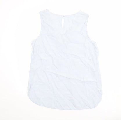 Womens UK Size 12 Monsoon Blue Basic Tank