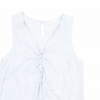 Womens UK Size 12 Monsoon Blue Basic Tank