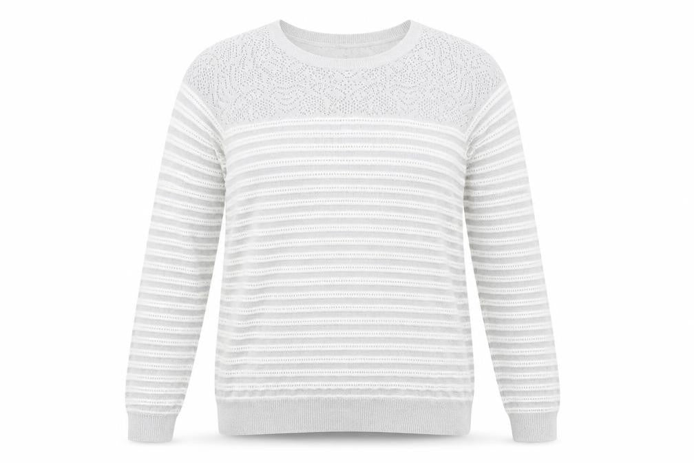 Womens UK Size M Oasis Grey Pullover Jumper