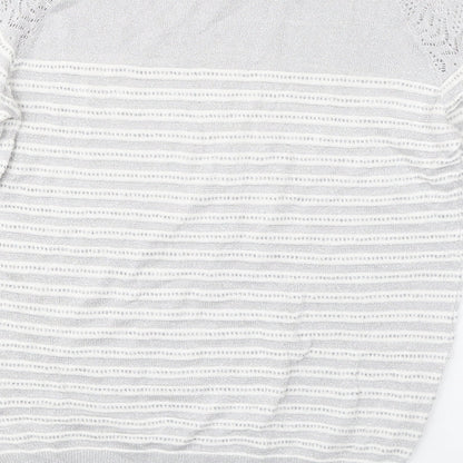 Womens UK Size M Oasis Grey Pullover Jumper