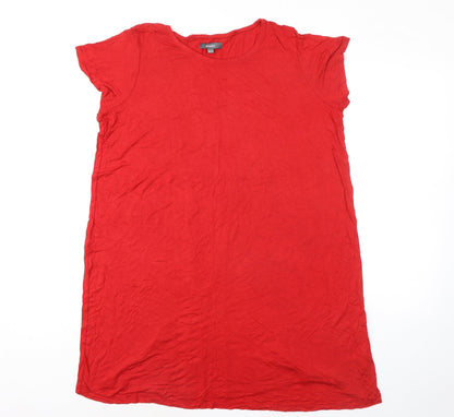 Womens UK Size 20 Studio Red Tunic T-Shirt