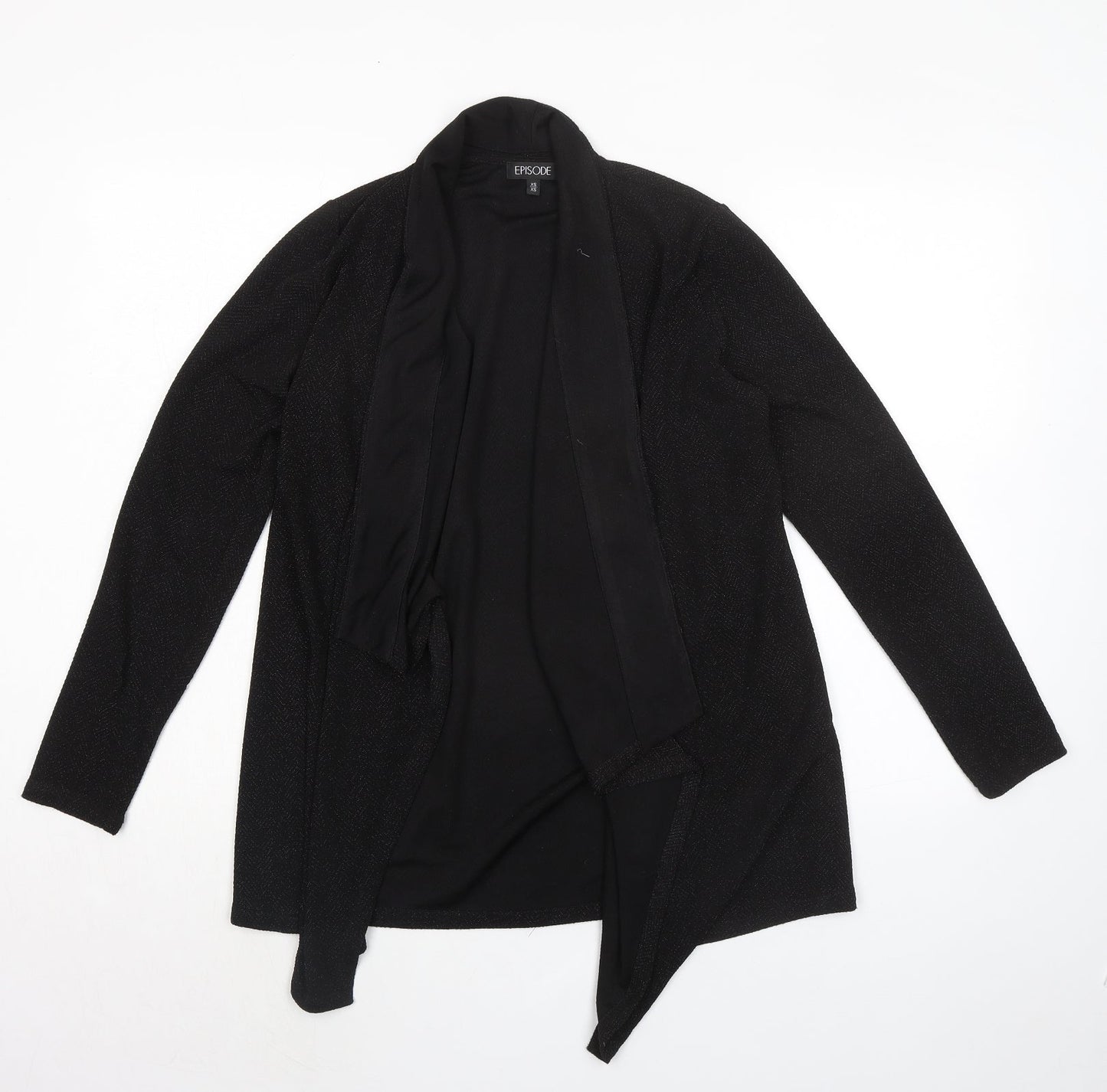 Womens UK Size XS Episode Black Cardigan Jumper