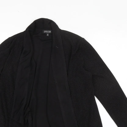 Womens UK Size XS Episode Black Cardigan Jumper