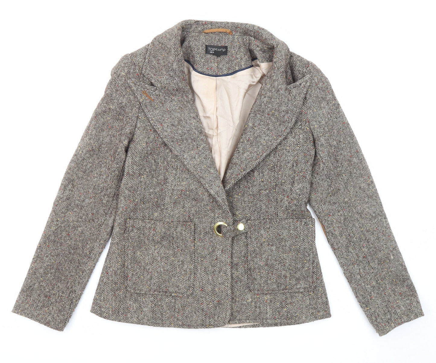 Womens UK Size 8 Topshop Multicoloured Jacket