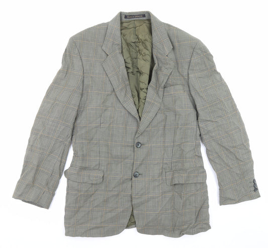 Mens UK Size 40 Marks and Spencer Regular Grey Suit Jacket
