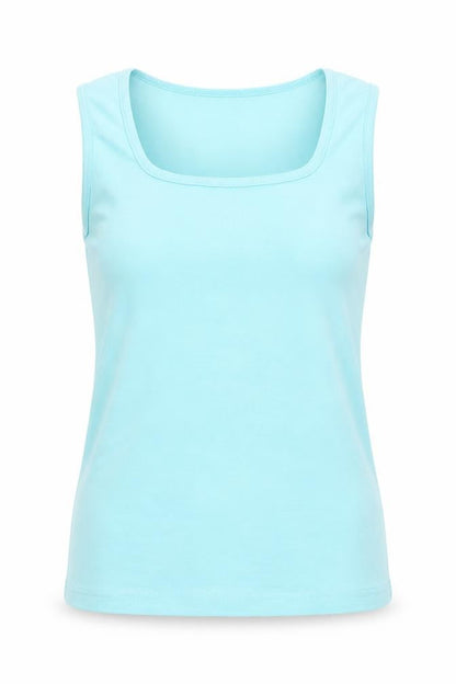 Womens UK Size 12 Emreco Blue Basic Tank