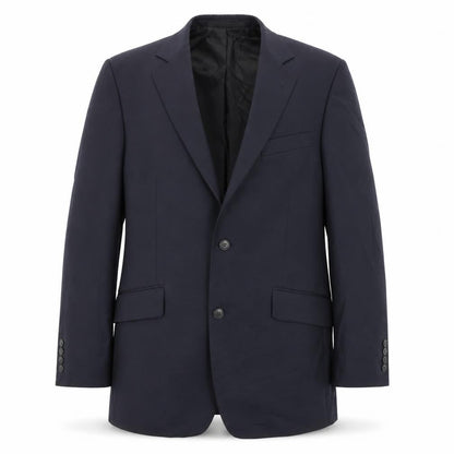 Mens UK Size 38 Terry de Havilland Regular Blue Suit Jacket