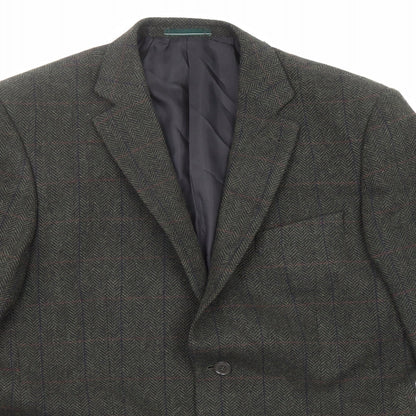 Mens UK Size 42 Greenwoods Regular Green Suit Jacket