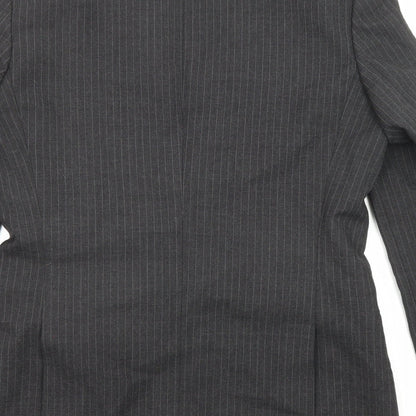 Mens UK Size 40 C&A Regular Black Suit Jacket
