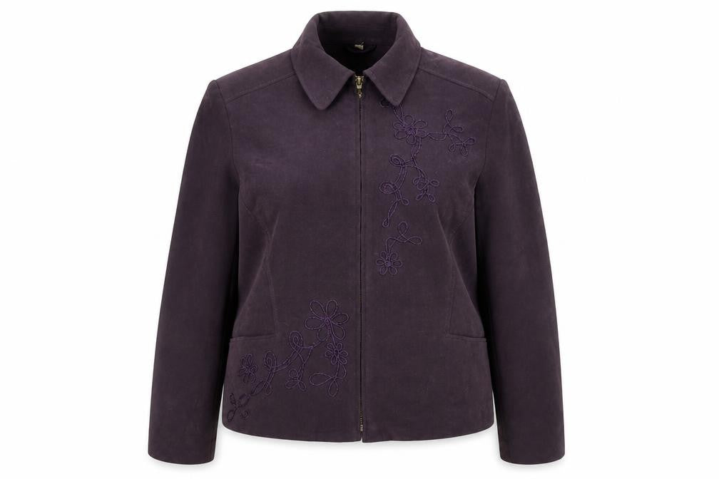 Womens UK Size 16 EWM Purple Jacket