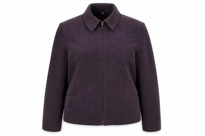 Womens UK Size 16 EWM Purple Jacket