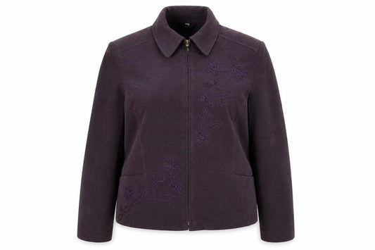 Womens UK Size 16 EWM Purple Jacket