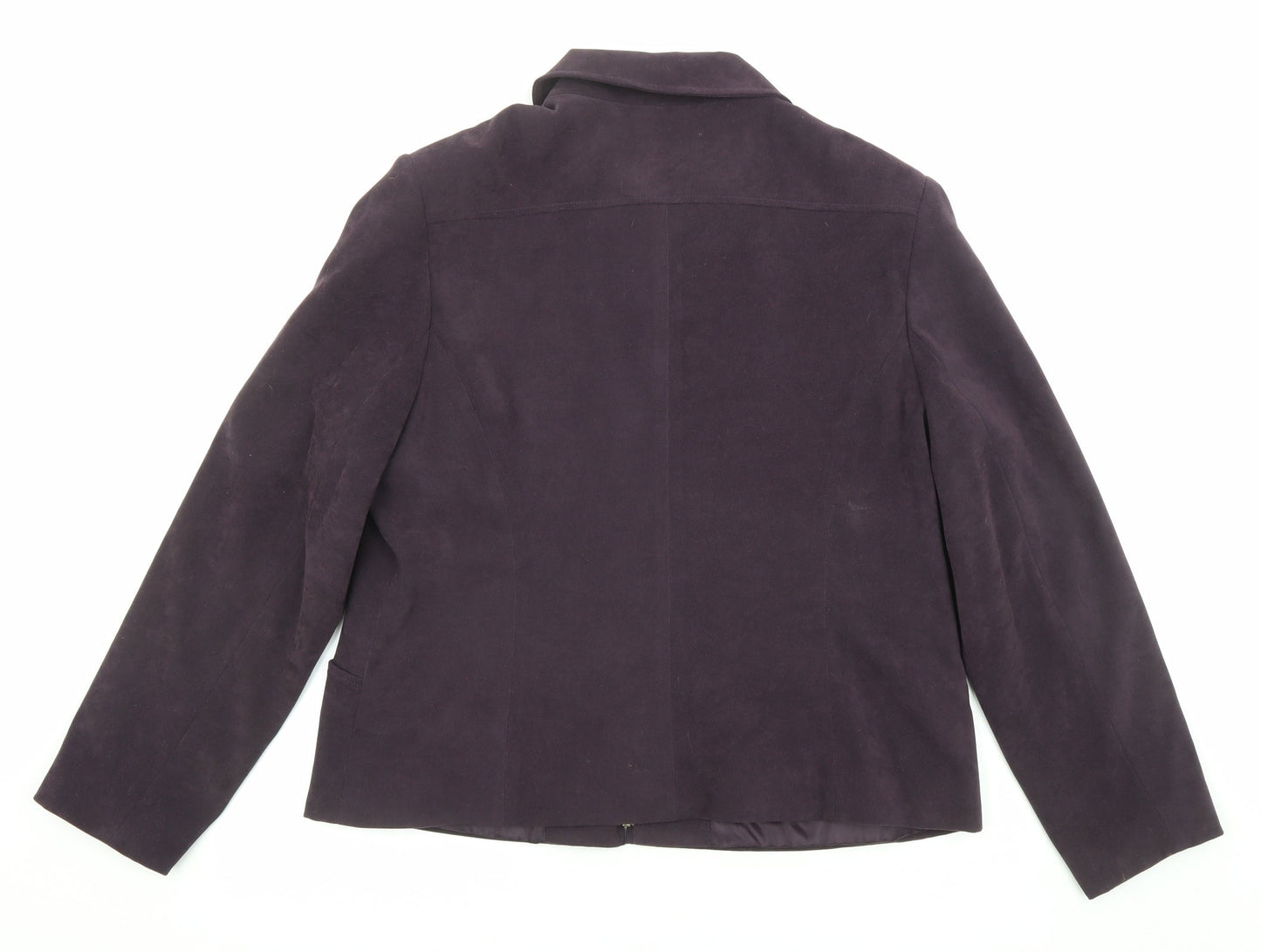 Womens UK Size 16 EWM Purple Jacket
